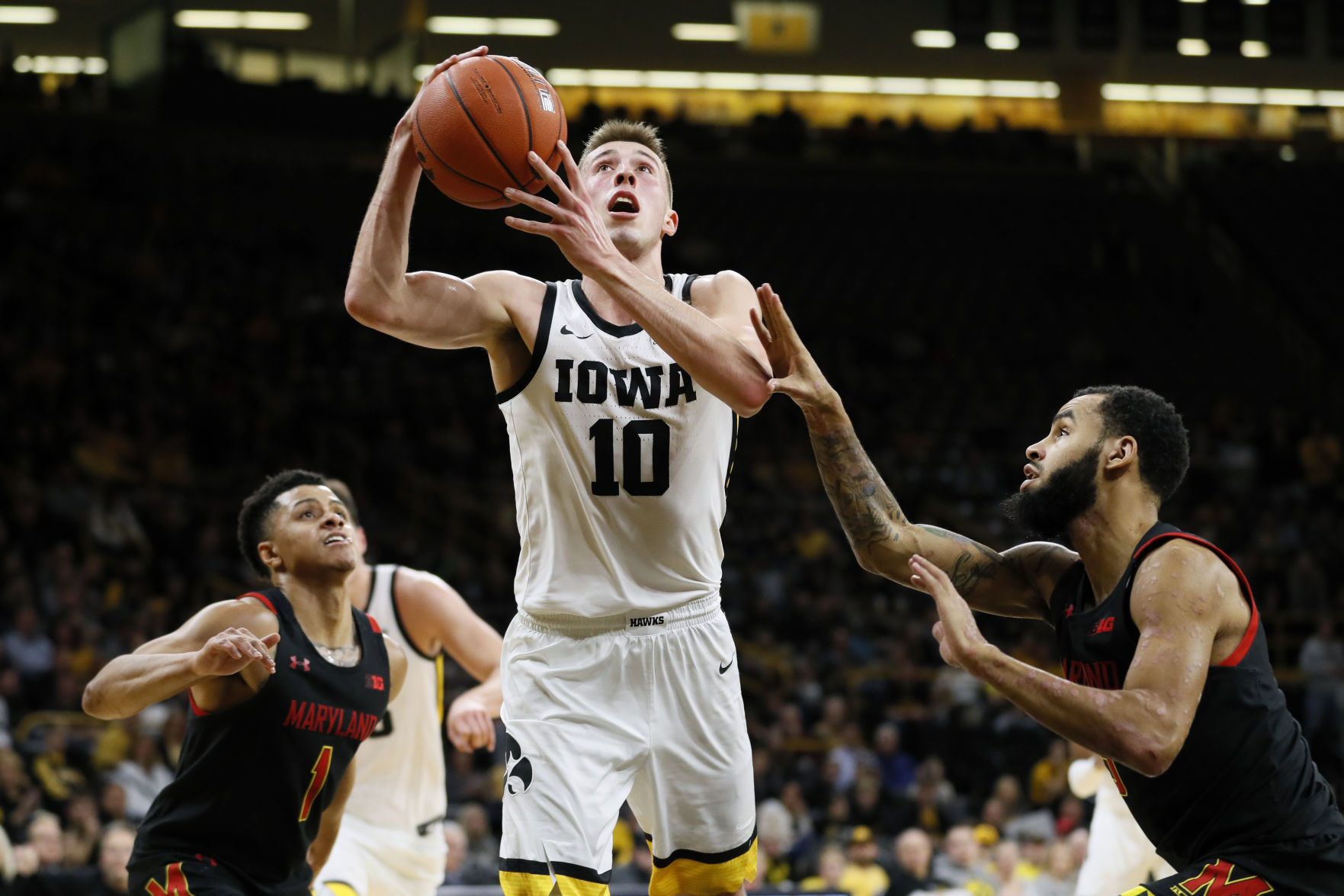 Maryland Iowa Basketball